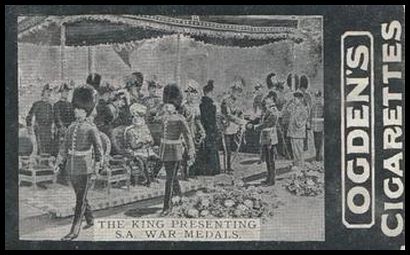 126 The King Presenting S.A. War Medals